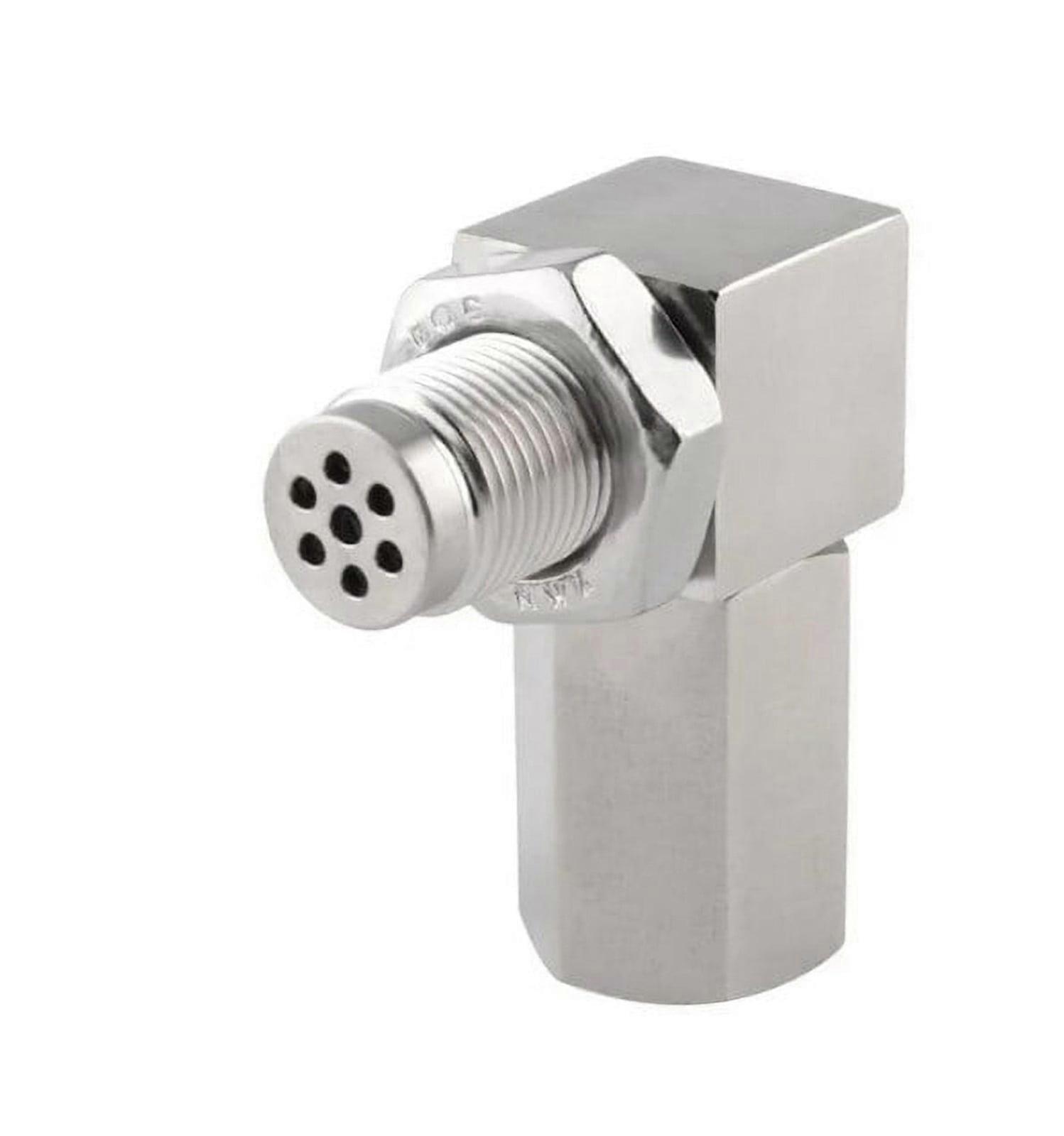 Car Catalytic Converter 90° Sensor Adapter M18*1.5 Connector, compatible with Universal Car Modification Accessory