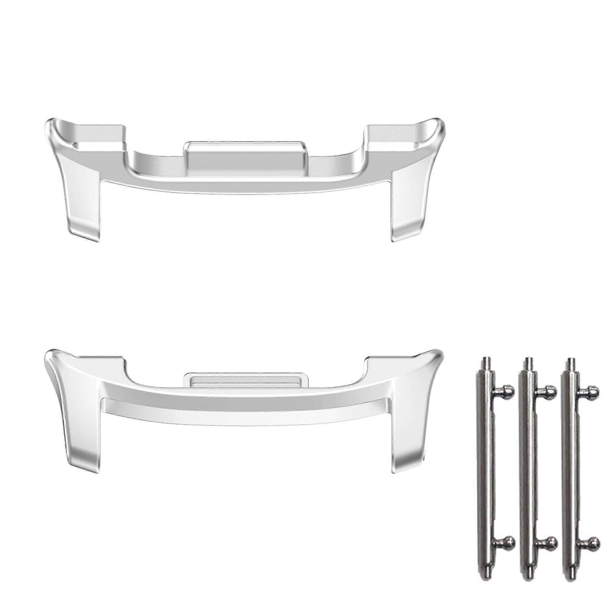 Band Adapter with Secure Locking, 22mm Stainless Steel Quick Release Strap Connector for Samsung Galaxy Watch 8