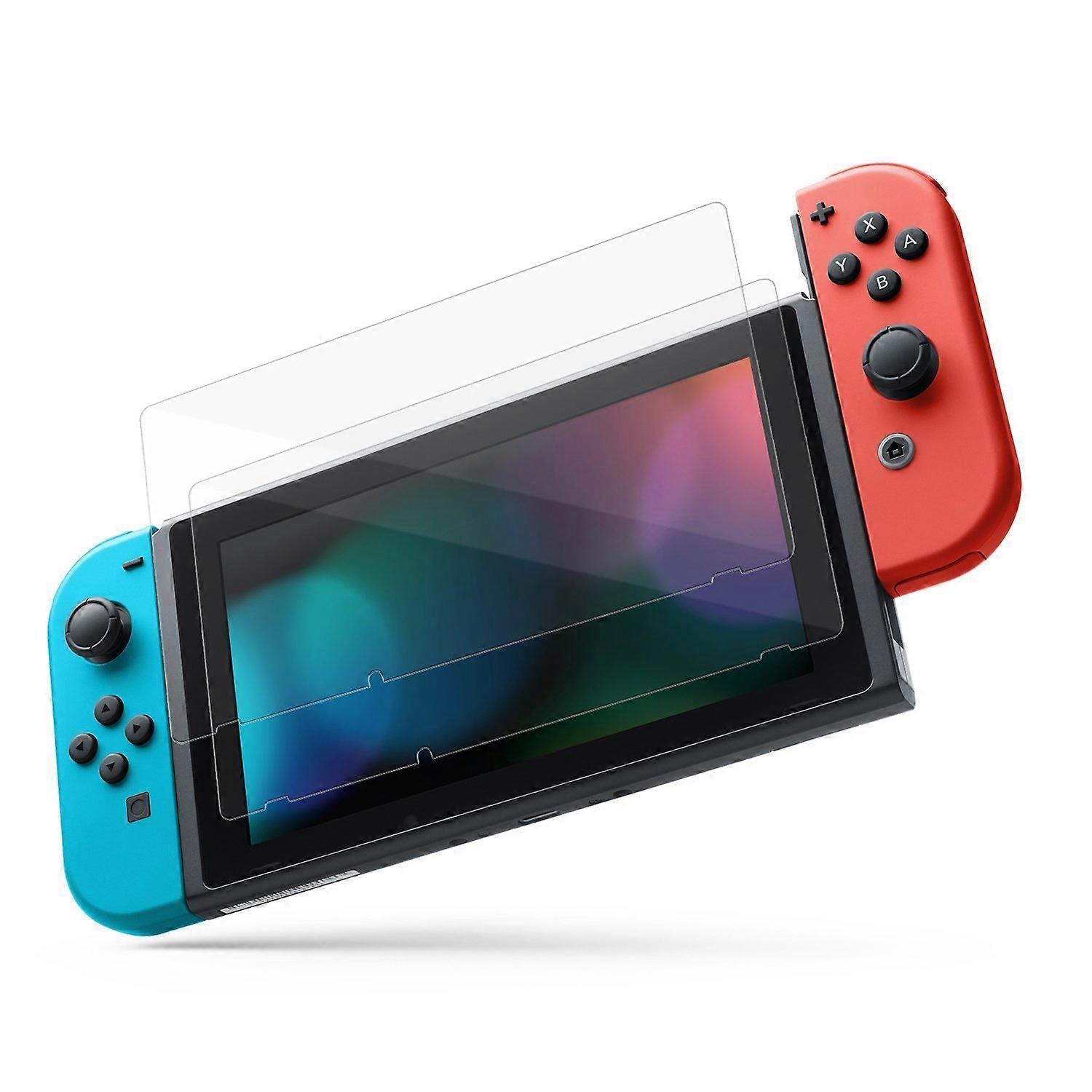 Tempered Glass Screen Protector for Nintendo Switch 99% Clarity ScratchResistant Thin Fit