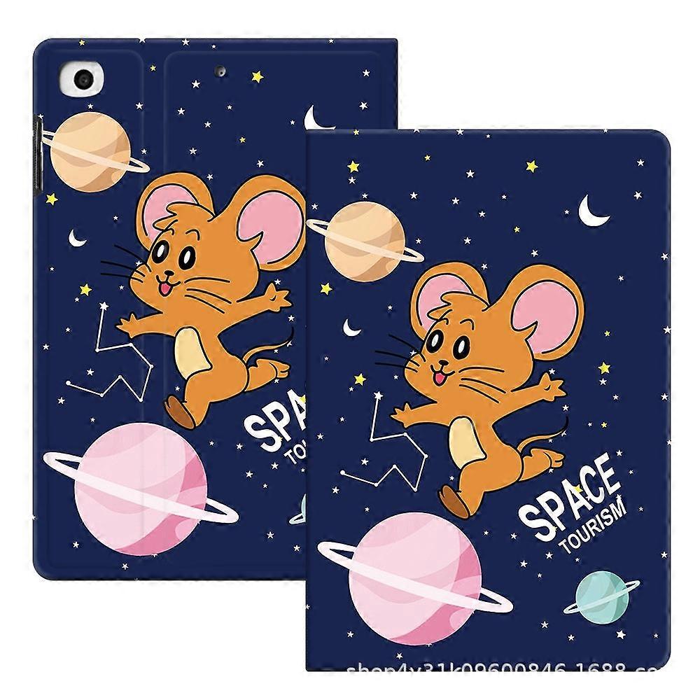 Stylish Case For Ipad 2024 Version Pro11" Running Mouse Sleep Inch Skin Inch