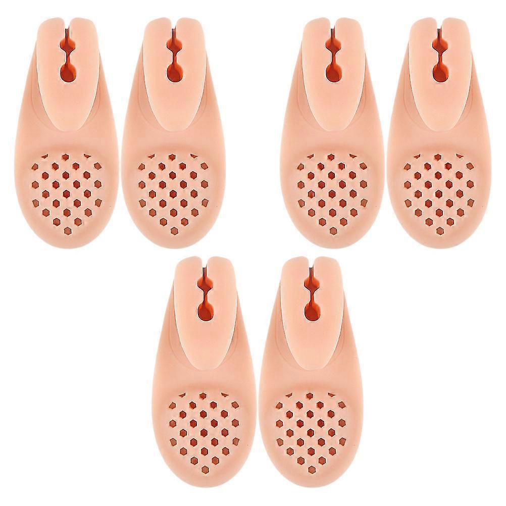 Toe Separators Silicone Big Toe Alignment Corrector for Toes Cushion