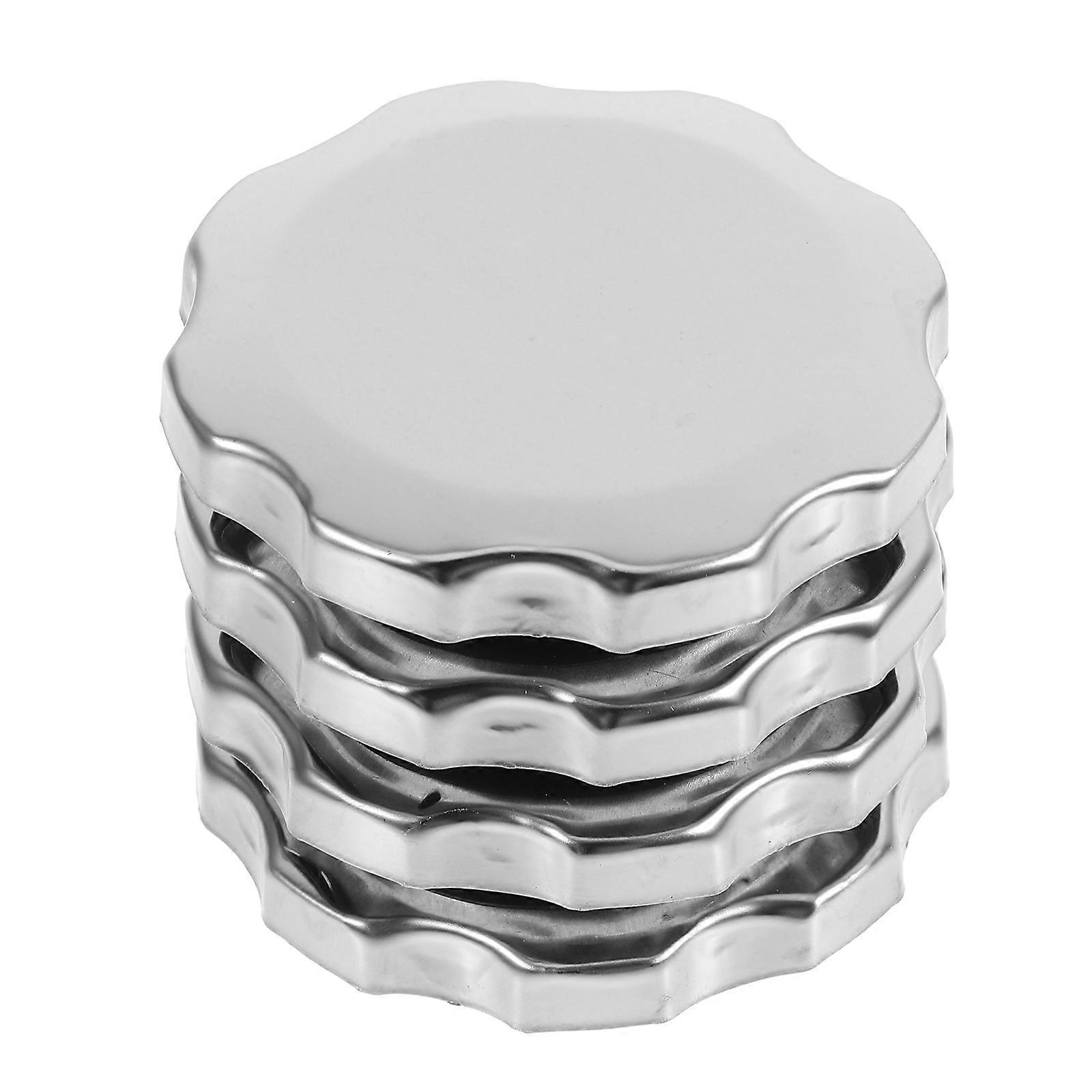 Metal Gas Cap Replacement for Micro Tiller Leakproof 4Pcs Set