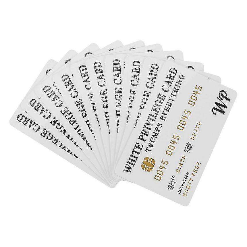 Credit Card Sets 10 PCS Privilege Card Trumps Everything