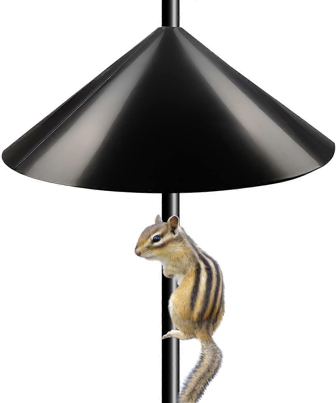 Squirrel Baffle for Bird Feeder Pole, Large 19 Inch Weather Resistant Guard for Shepherd's Hook