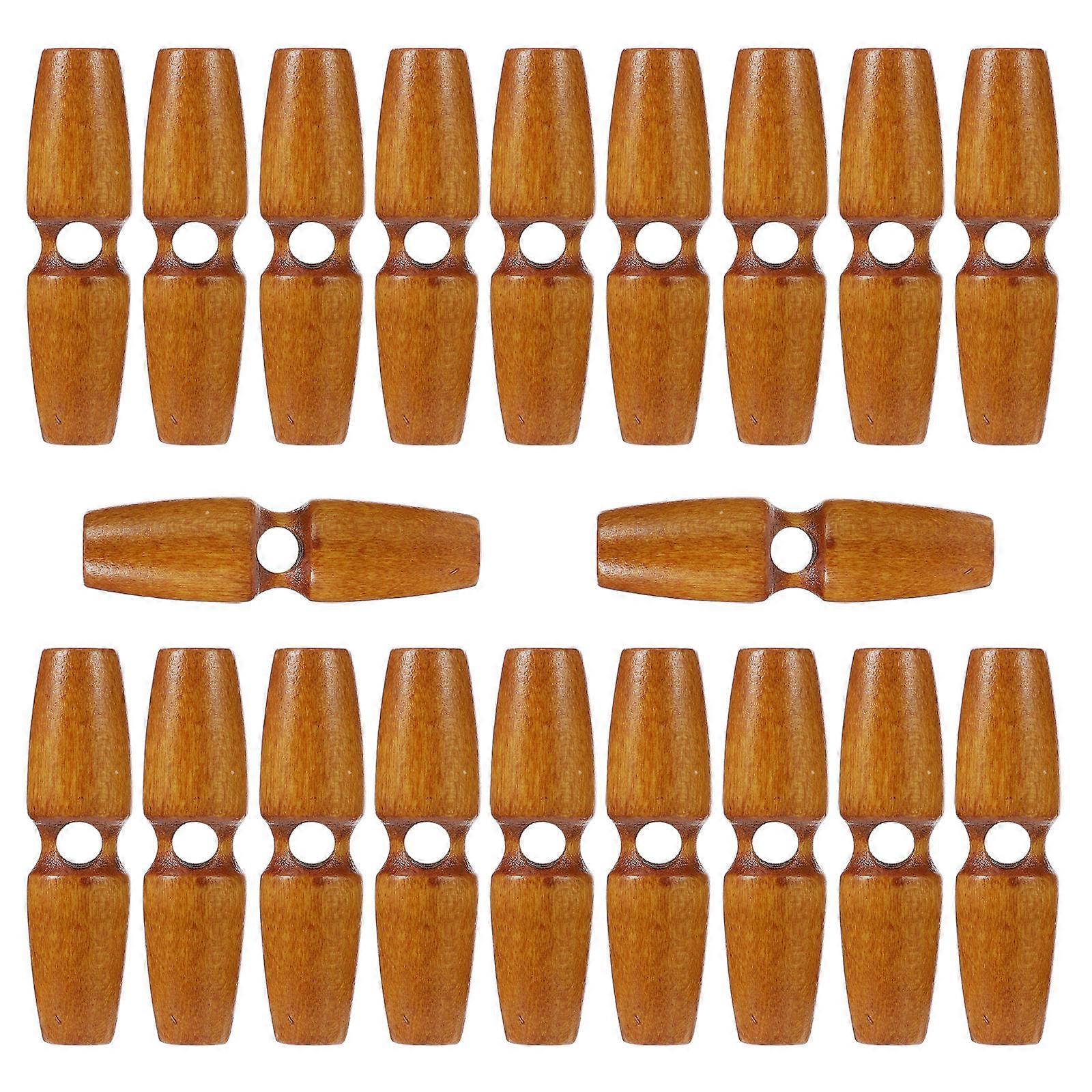 Olive Button Decorative Coat Replacement Button for DIY Use 20Pcs