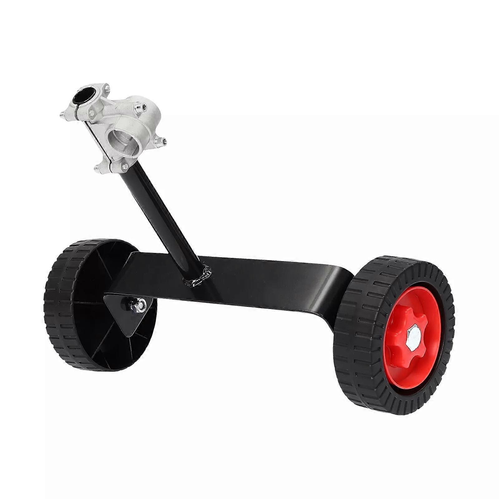 String Trimmer Support Wheels Weed Trimmer Auxiliary Portable Mower Attachment for Grass Cutter