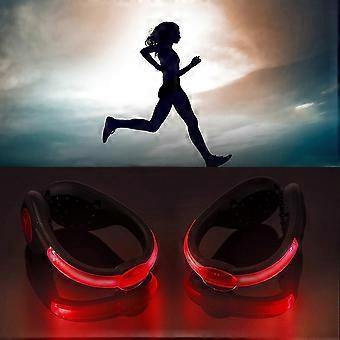 2pcs LED Shoes Clip Lights USB Charging Safety Clip Lights for Running Jogging Walking Biking 26-27s