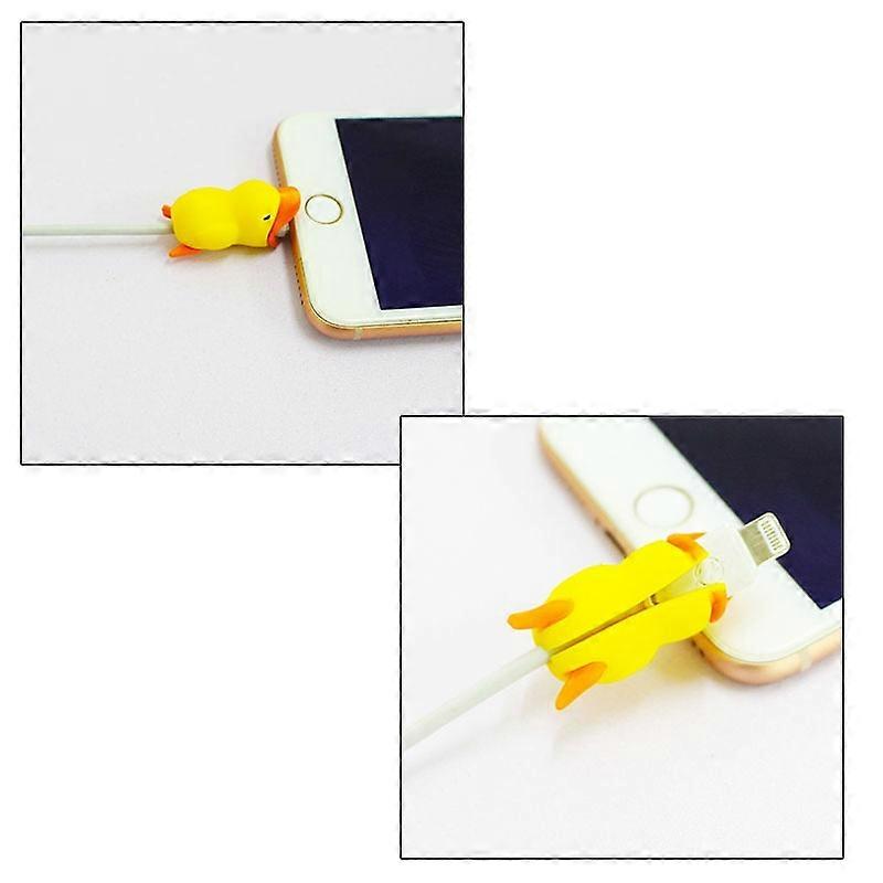 Cartoon Animal Pattern Charging Cable Protector PVC Saver Cable Protector Case