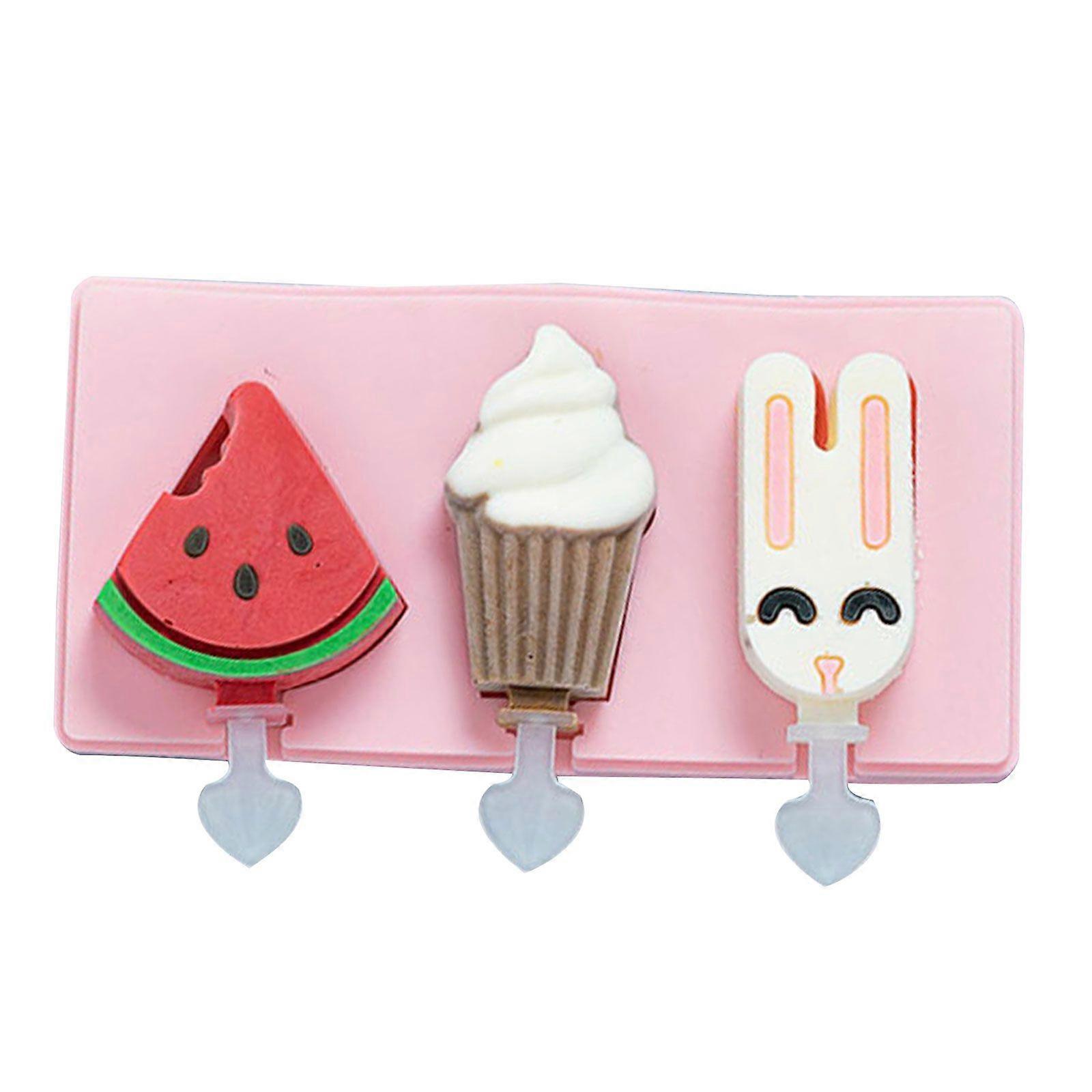 Ice Cream Makers with Lid for Creative Cute Animals Shape Reusable Durable Use