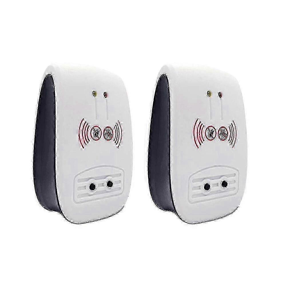 2pcs Electronic Stink Bug Repellent For Insect Mice Mosquito,eu Plug