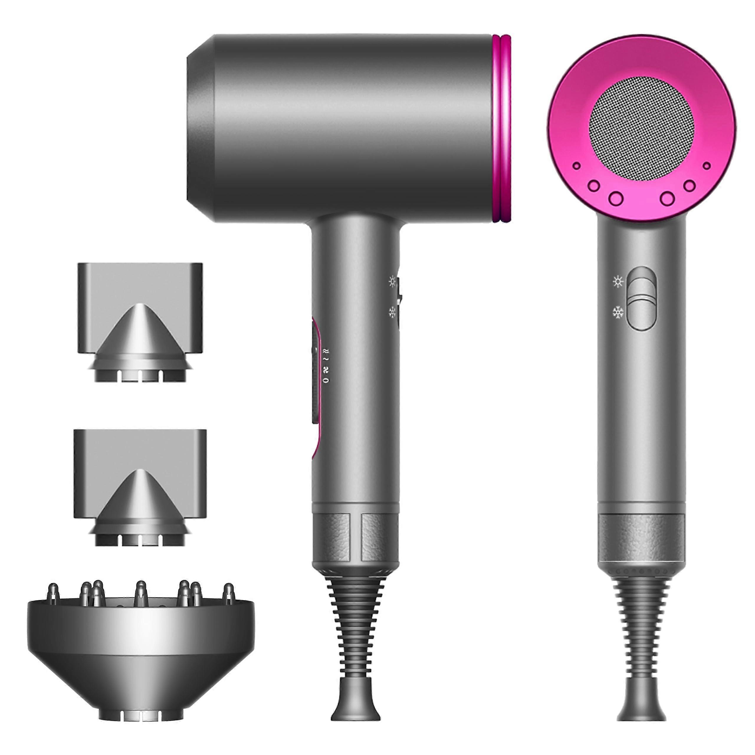 1800W Professional Ionic Hair Dryer with Diffuser, Fast Drying, Low Noise, Intelligent Heat Control