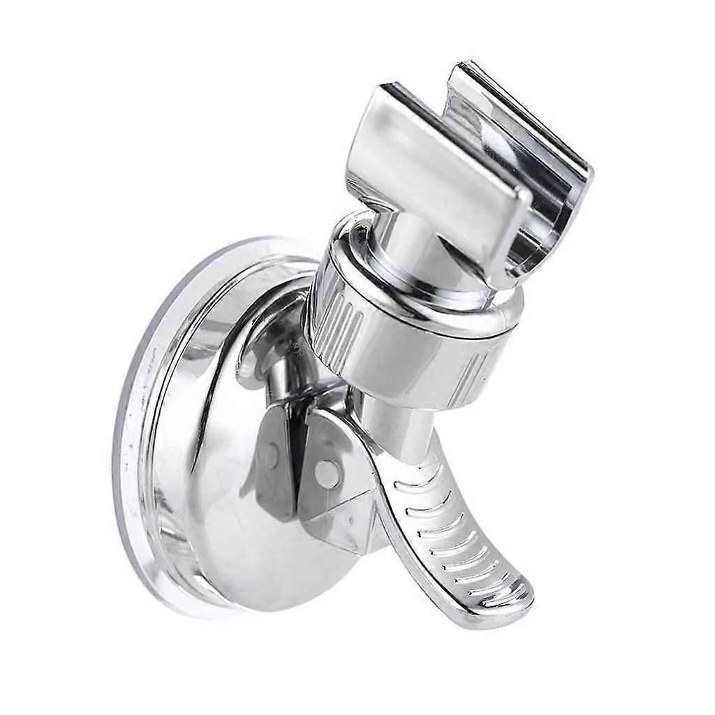 Shower Head Holder with Strong Suction Cup, Adjustable Wall Mount, Tool Install, ABS Plastic