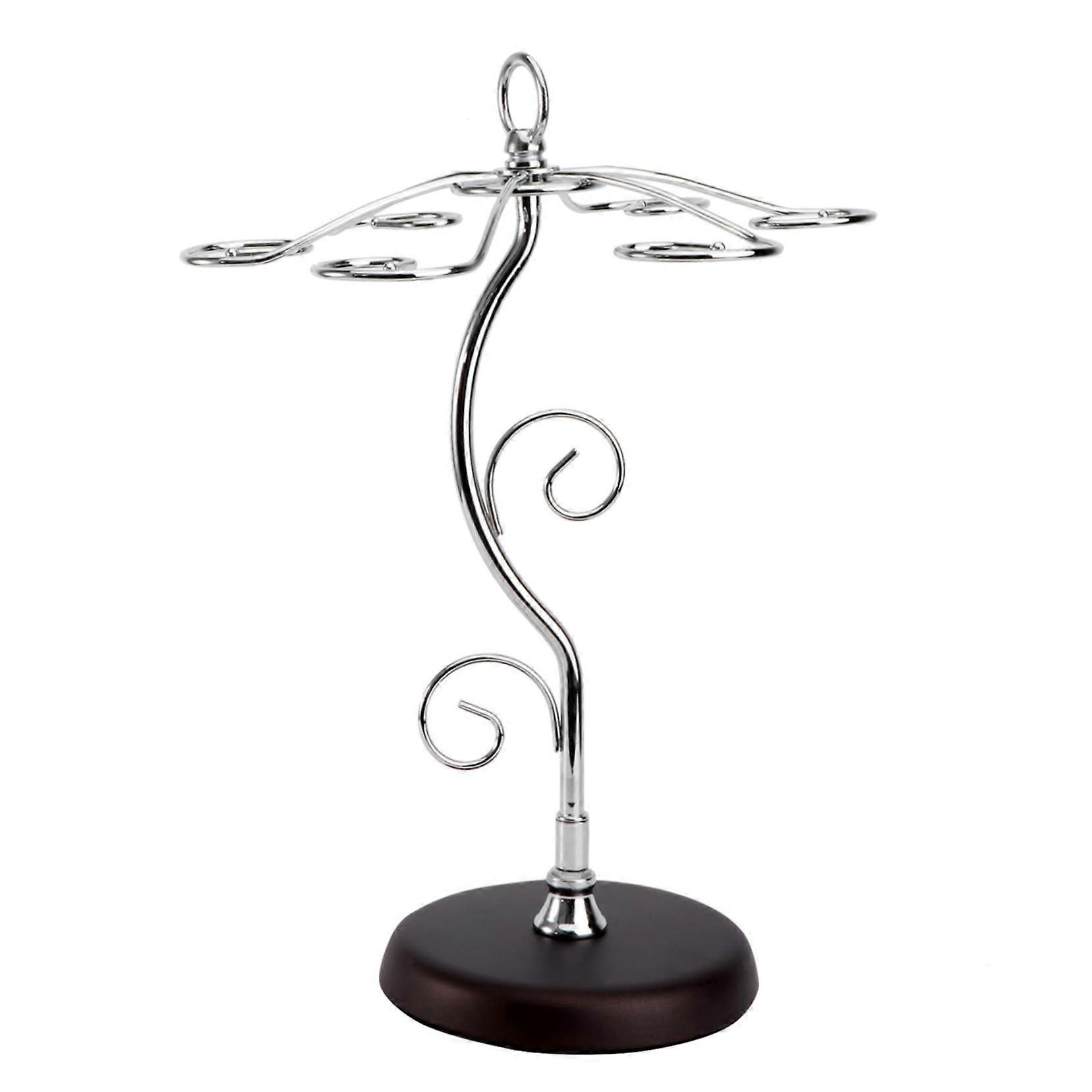 Wine Glass Rack Under Cabinet Hanging Stemware Holder SpaceSaving Goblet Organizer for Kitchen