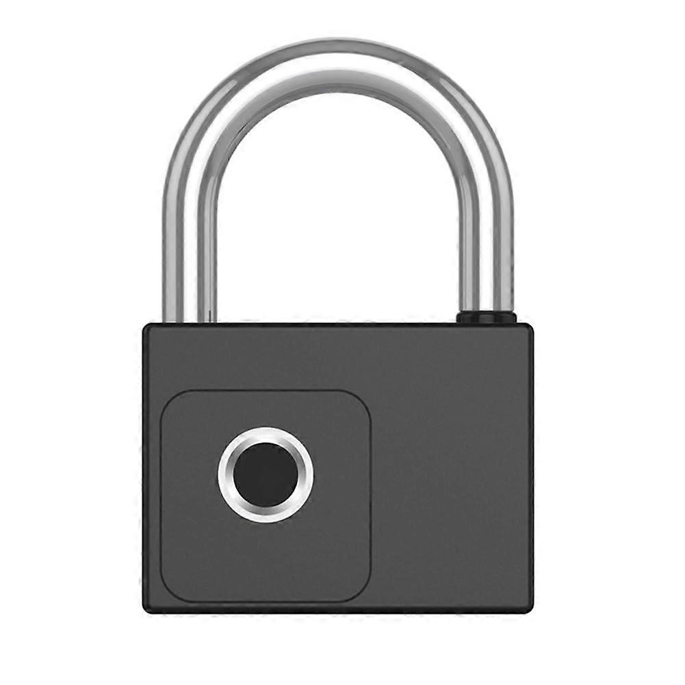 Smart Fingerprint Padlock IP66 Waterproof Bluetooth Lock with App Control Rechargeable