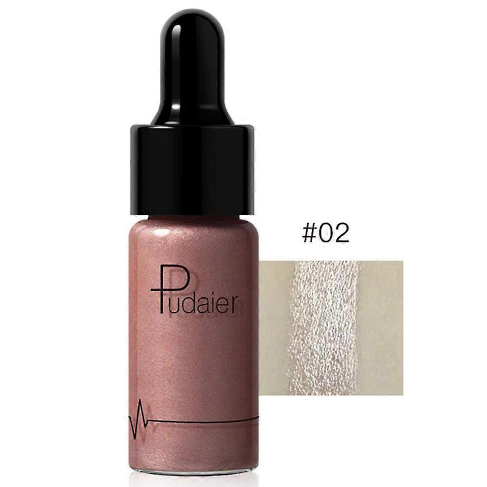 Waterproof Liquid Highlighter Moonlight Shade Long Lasting Buildable Glow for Face Makeup