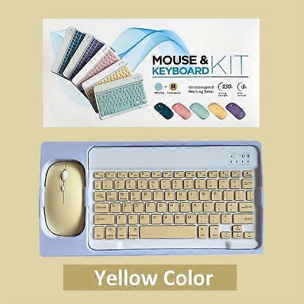 Wireless Keyboard and Mouse Set, Precise Input Navigation, Universal Tablet Devices, Mobile Office Accessories