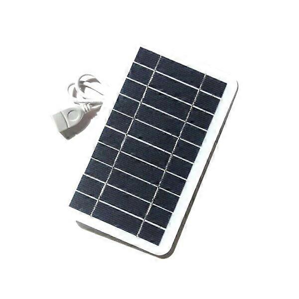Mini Solar Panel 5V 2W 400mA Output USB Interface Outdoor Charging Panel