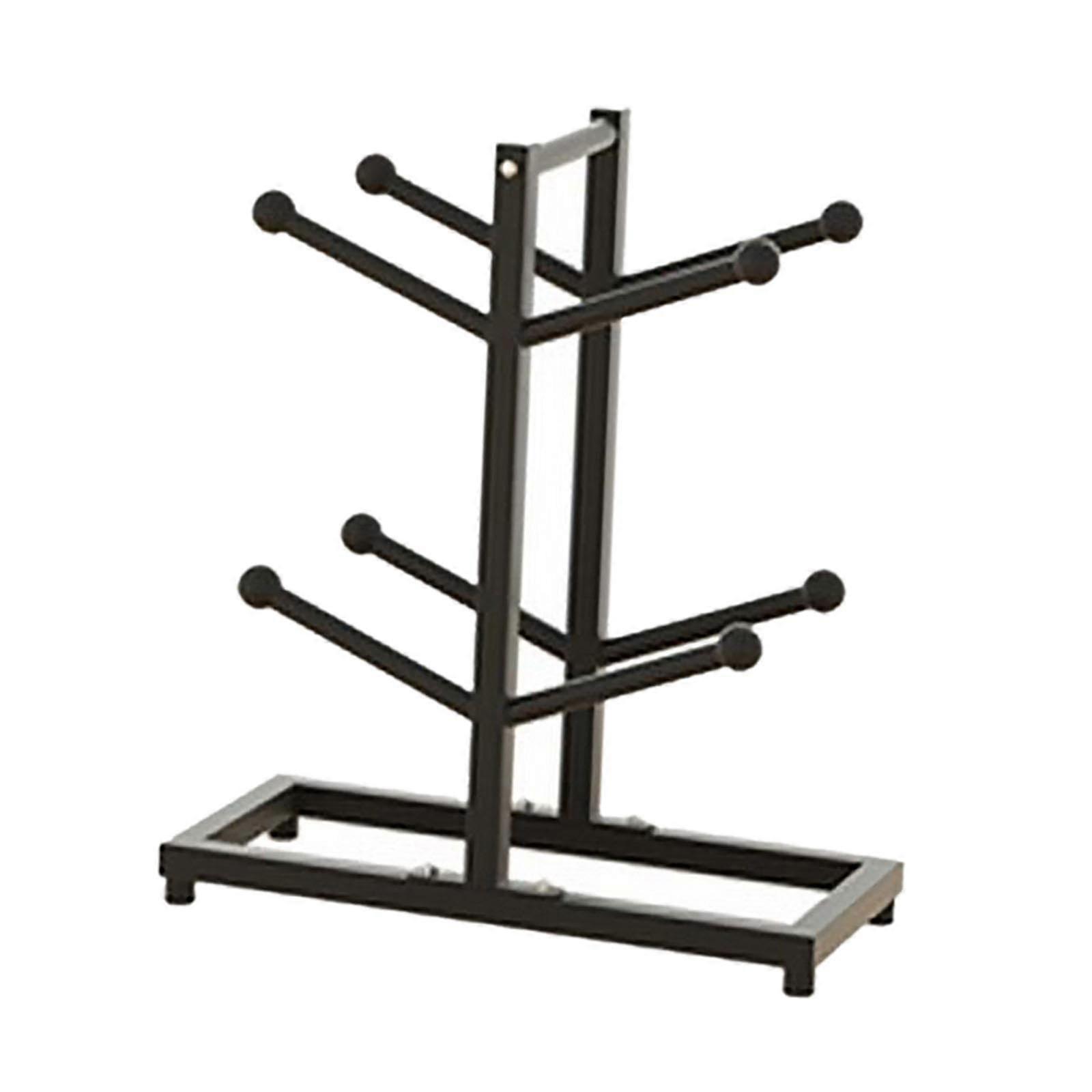 Garage Ball Storage Rack with Stable Structure, RustResistant Frame for Home Gym and Indoor Use