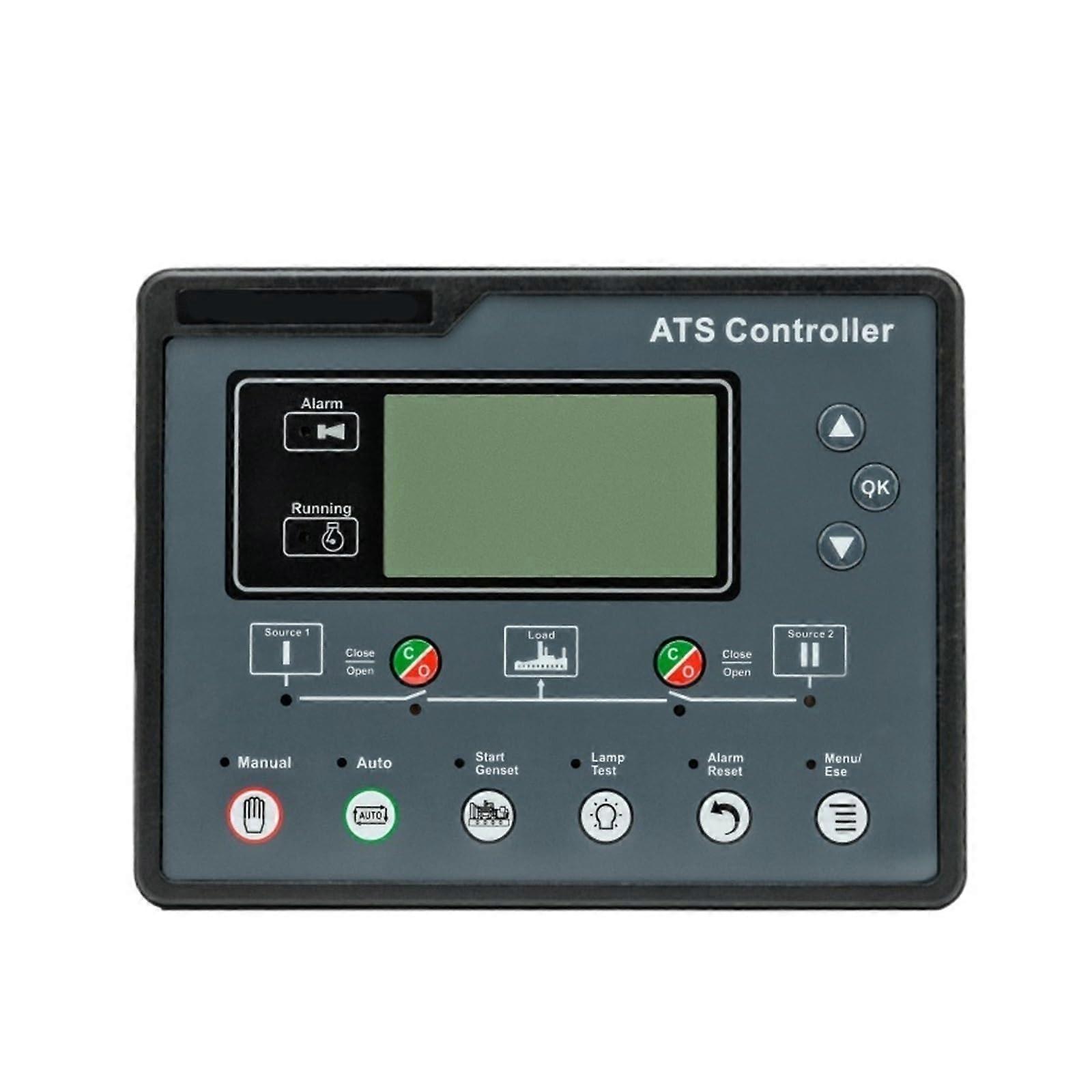 Diesel Generator ATS Controller Panel with Integrated Display and RS485 for Reliable Power Switching