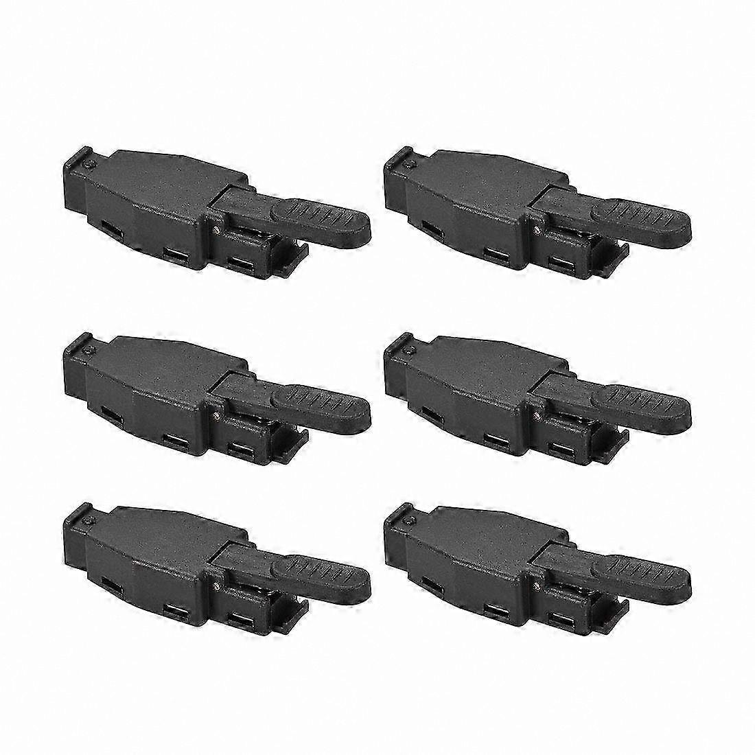 6PCS Spring Loaded Black Plastic TIG Welding Torch Trigger Button for Easy Torch Control