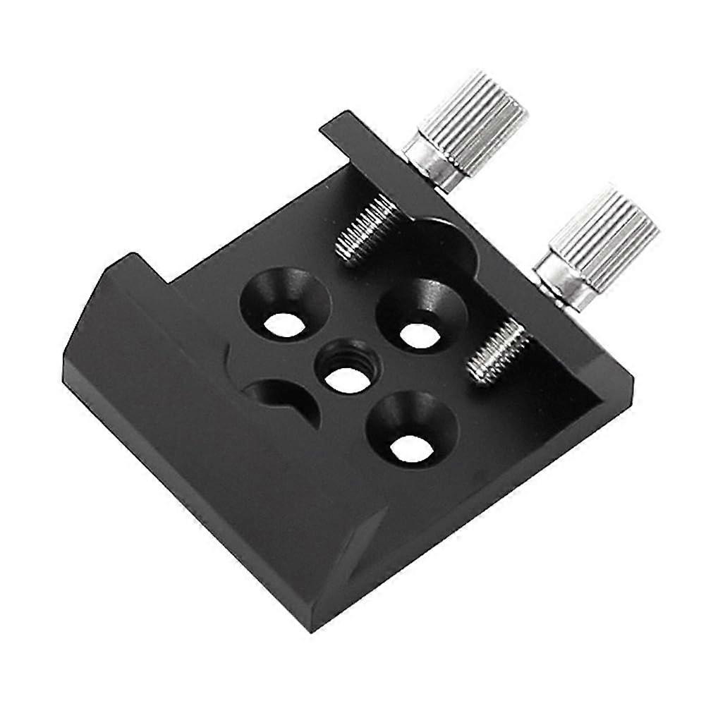 Telescope Finder Scope Mount with Universal Dovetail Base Adapter and Secure 1/4 Thread