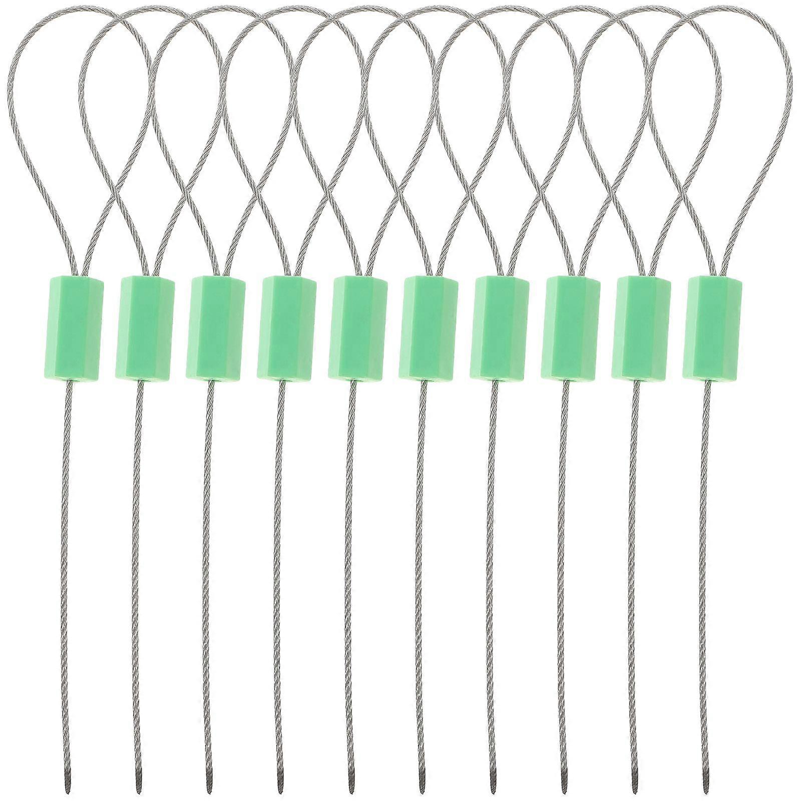 10pcs Cable Seal Self-locking Cable Seal Tamper Proof Tie Container Wire Tag