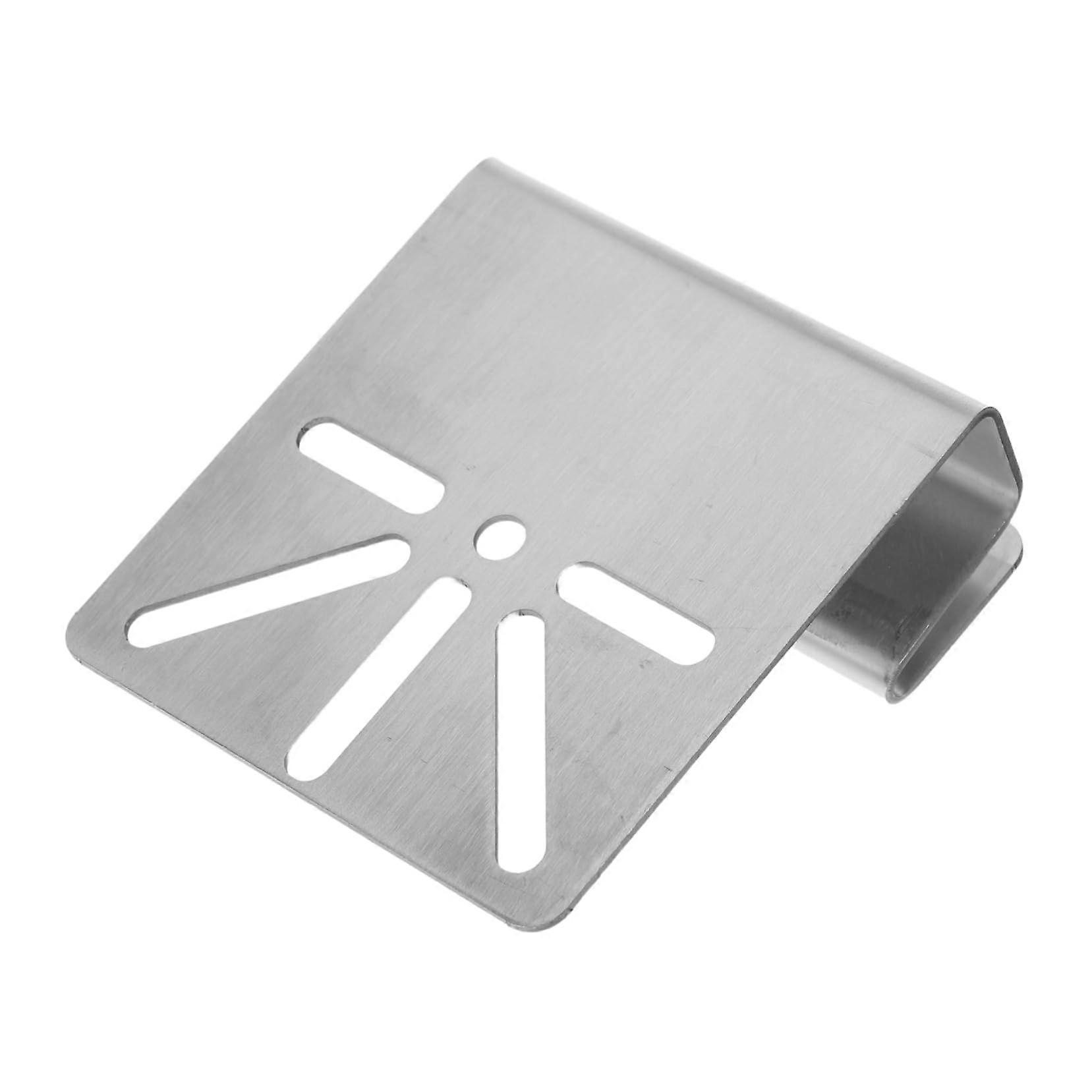 Solar Powered Security Camera Mount, Weatherproof Stainless Steel Gutter Bracket for Eufy S340 E30