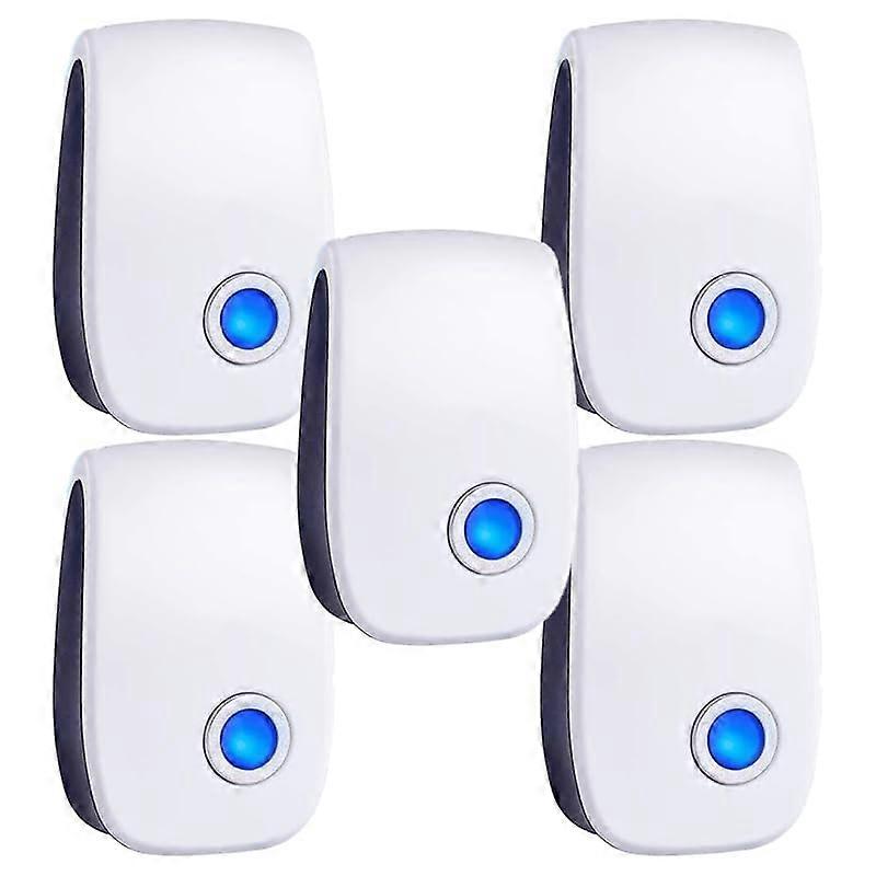 Upgraded Pest Control Devices Pack 5 Pieces, Indoor Outdoor Insect Repellent Set for MultiArea Coverage