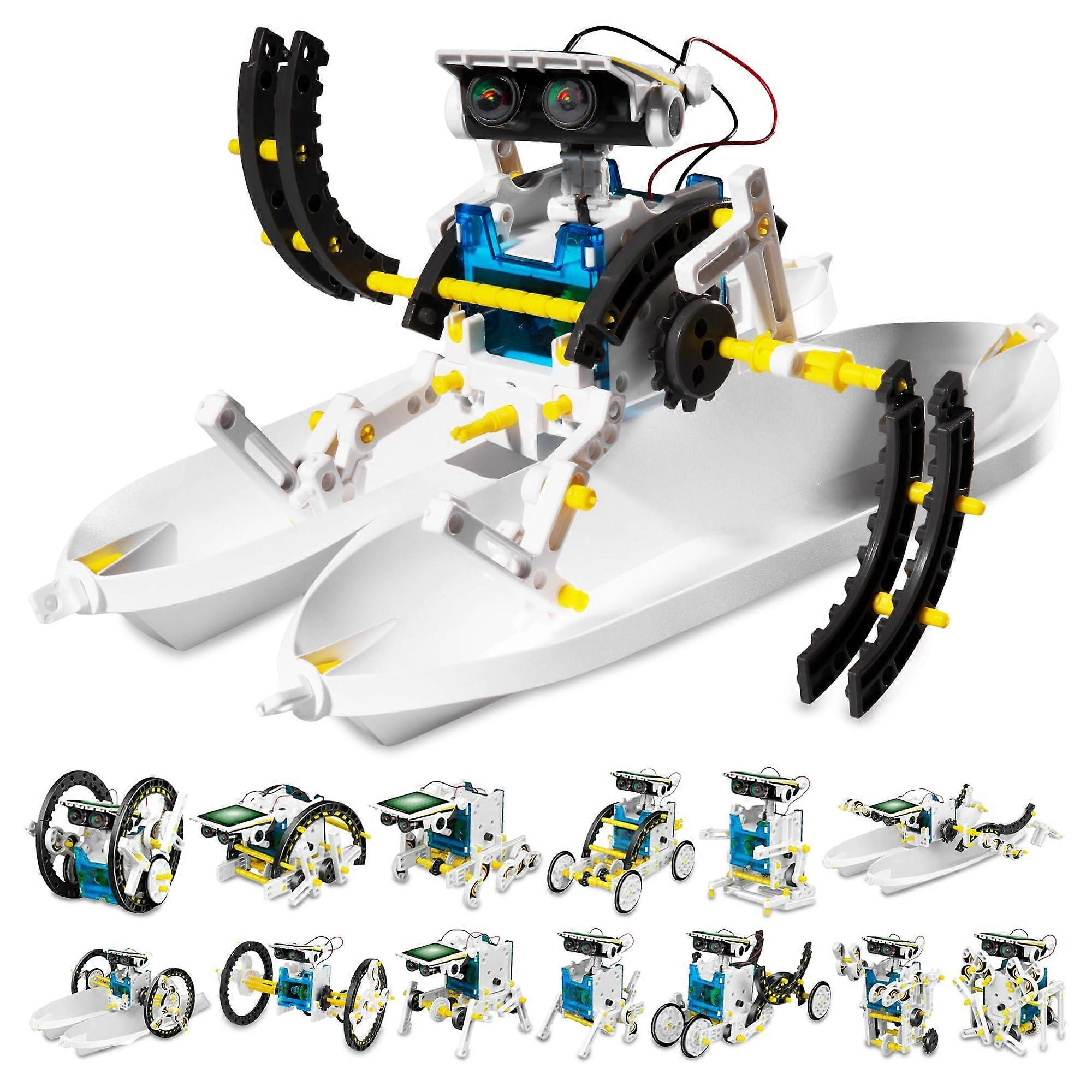 STEM Solar Robot Kit with MultiForm Transformation and HandsOn Learning for Kids 10+