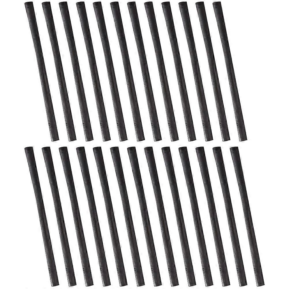 Sketching Charcoal Pencils for Drawing 25Pcs Black Carbon Tools