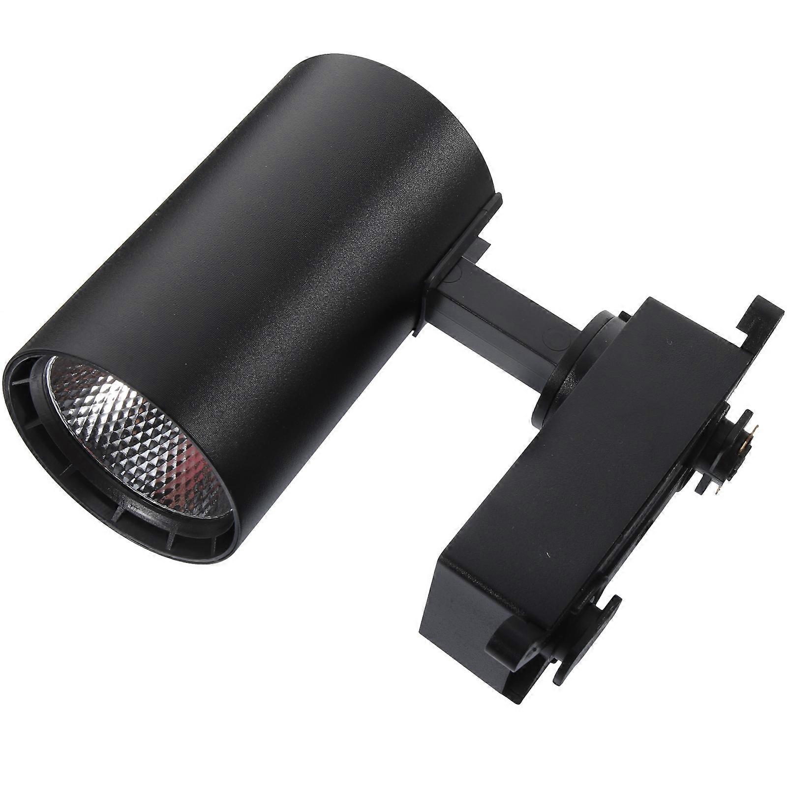 LED Track Light Showcase Lamp for Accent Lighting 3Pcs Warm Light Black