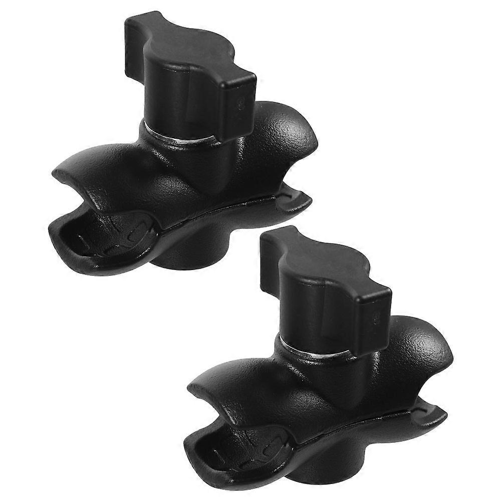 Motorcycle Camera Mount Double Socket Arm Ball Heads for Camera Use 6Pcs