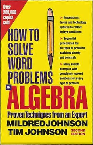 How To Solve Word Problems In Algebra: McGraw Hill Study Guide