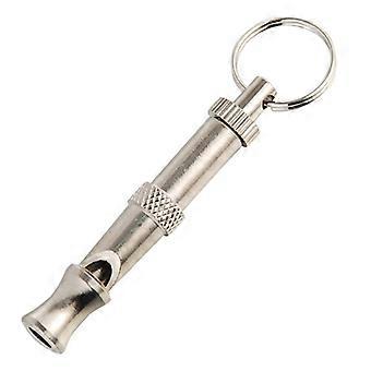 Ultrasonic Pet Dog Puppy Whistle Sound Obedience Training Key Ring Trainer