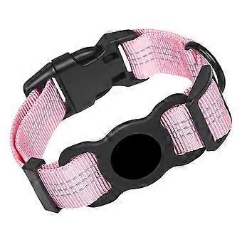 Pet Collar Reflekterende Cat Dog Tracking Collar med AirTag Holder Holdbar justerbar sikker krave Pet