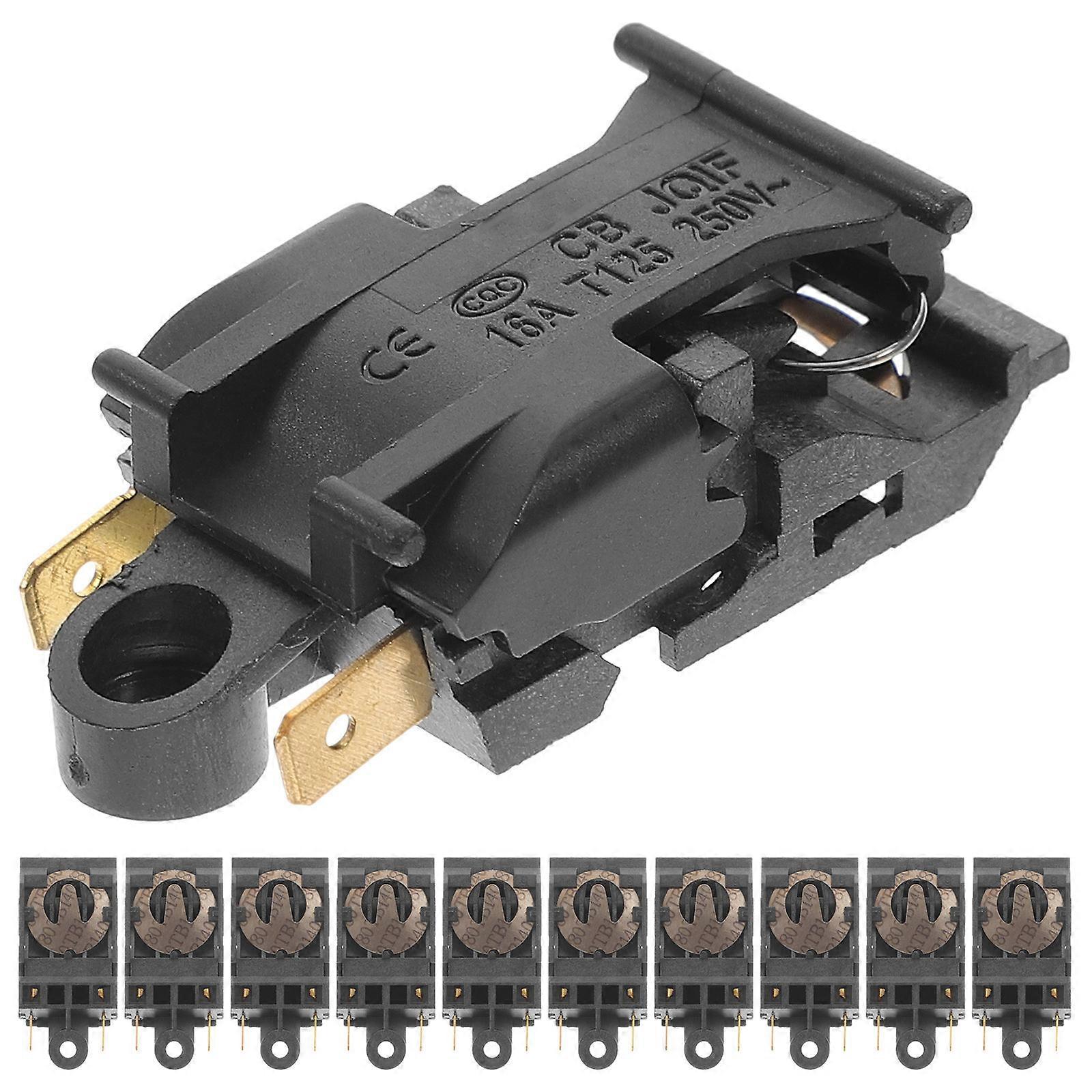 12pcs Thermostat Switch 16A 250V Water Kettle Temperature Control Switch