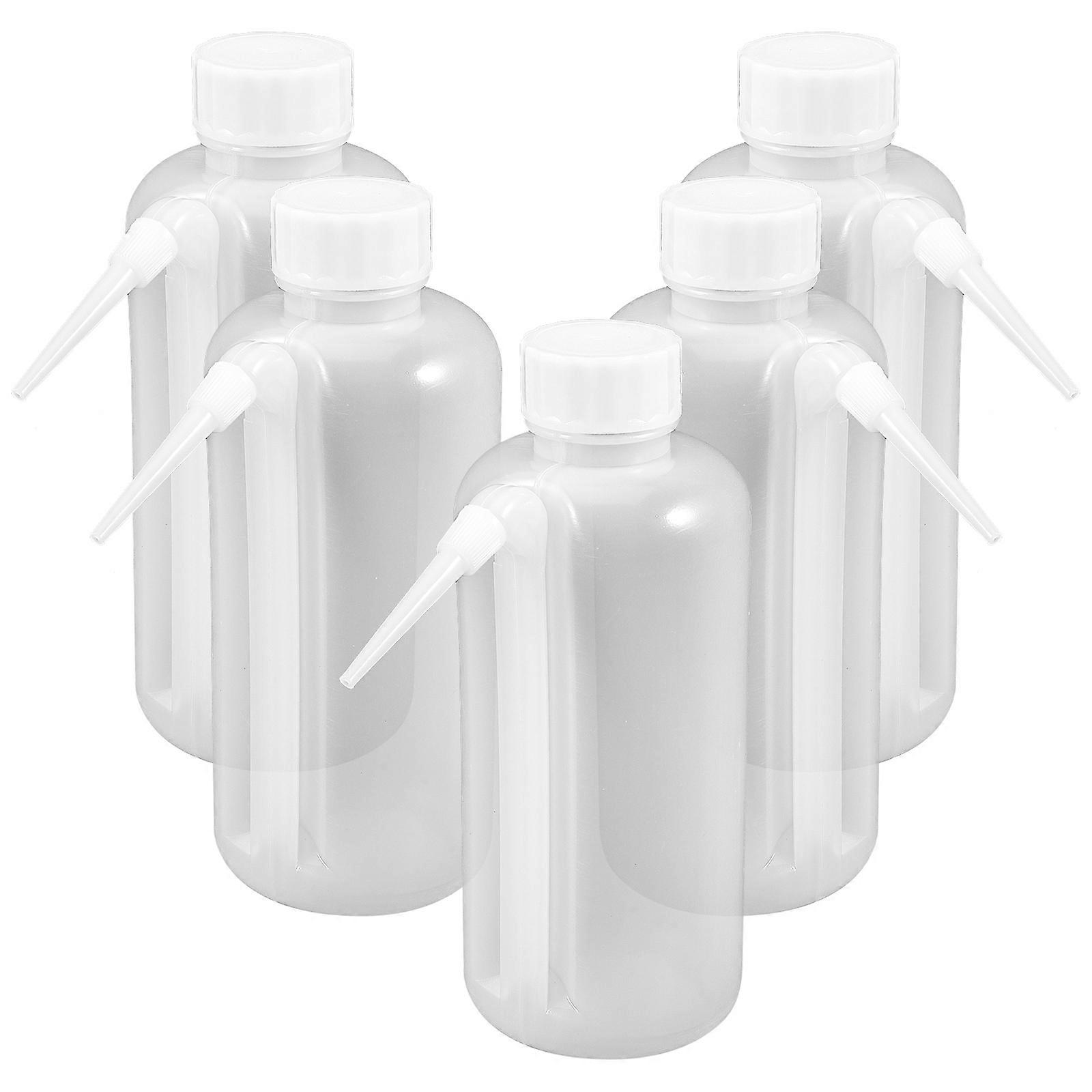 Salad Sauce Bottles Dispenser for Kitchen Use 5Pcs Condiment