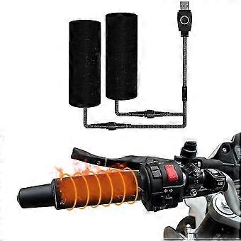 5V Motorcycle Heated Handlebar Cover, 3 Temperature Levels, IP67 Waterproof, Heated Handlebar Cover