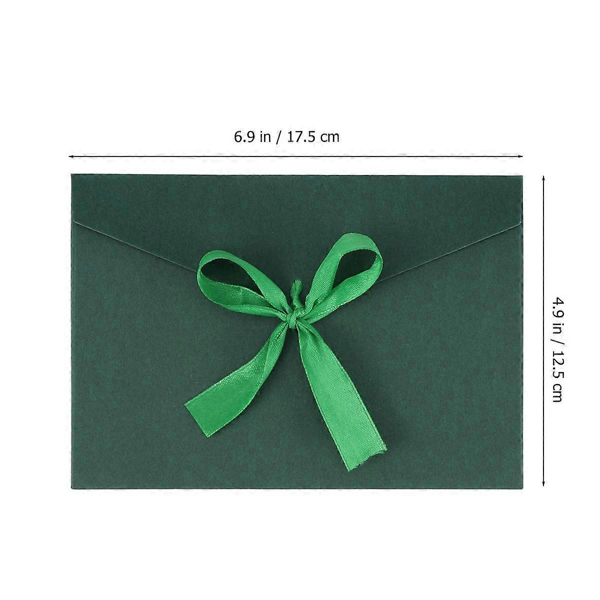 Creative Bow Envelopes Invitation Cards Envelopes for Wedding 10Pcs