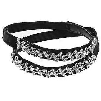 Bandjes voor hakken, schoenen, vervanging, hoge hakken, anti-losse schoenveters, dames, dansen, 7x7 cm, elastische band, 1 paar