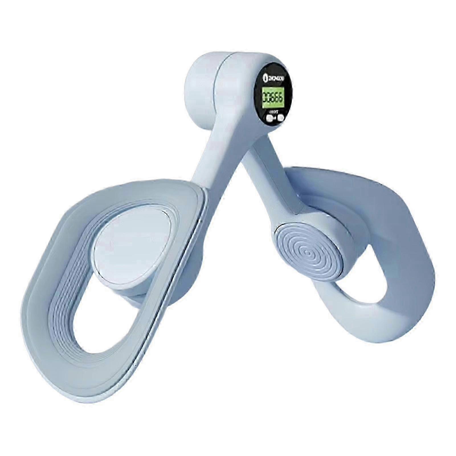 Mireva Fit Pelvic Floor Trainer with Digital Display - Enhance Thigh & Pelvic Muscles Blue Counting Adjustable