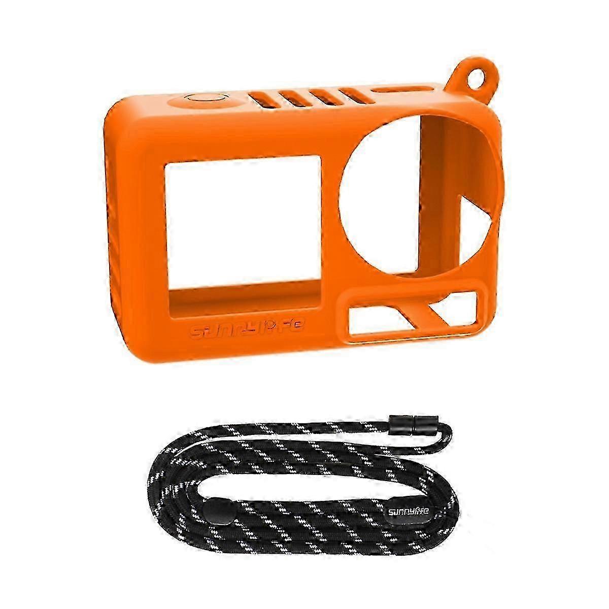 Silicone Protective Case for ACTION 5 Pro Orange