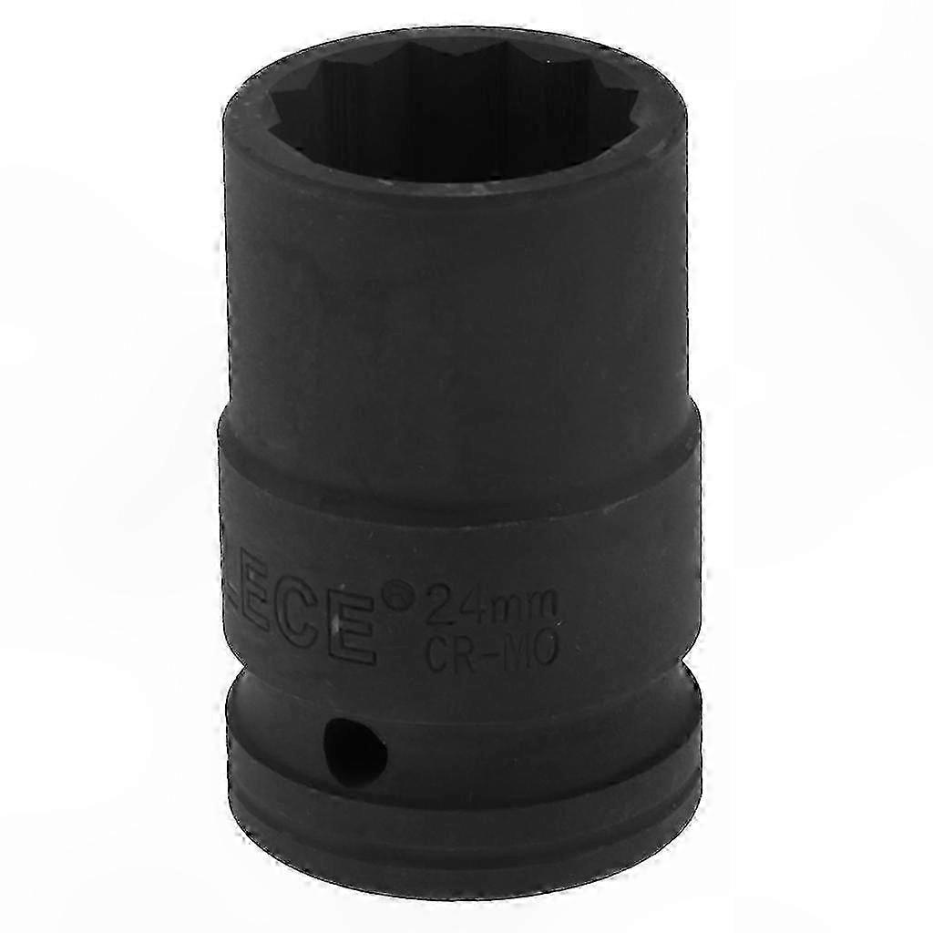 12-Point Deep Impact Socket, 24mm Size, 3/4" Drive Compatibility
