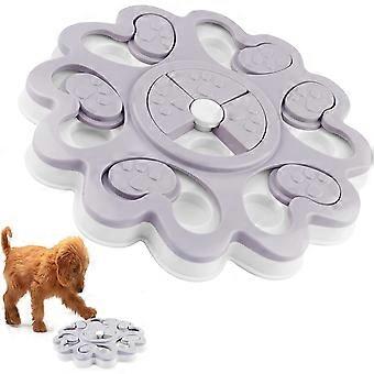 Dog Puzzle Feeder Toy,Puppy Treat Dispenser Puzzle Slow Feeder