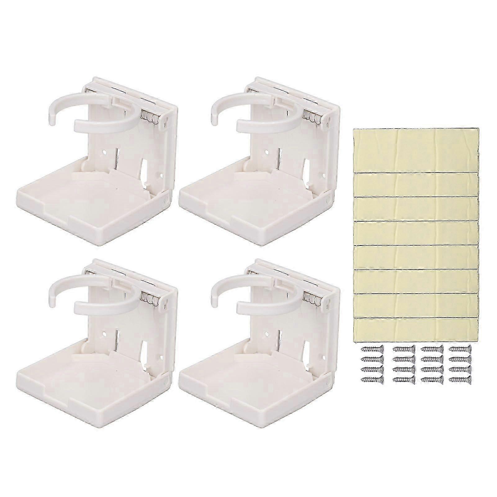 High quality  Foldable Cup Holder Adjustable Drink Holder Wall Mounted Plastic