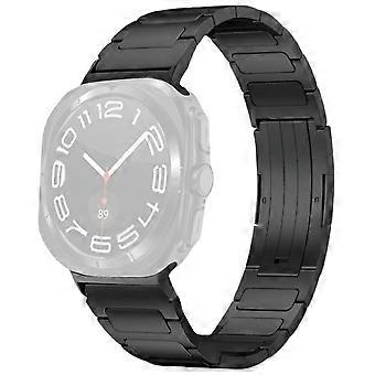 Pulseira de Relógio para Samsung Galaxy Watch8 44mm/ 40mm/ Watch8 Classic 46mm Titanium Alloy Band