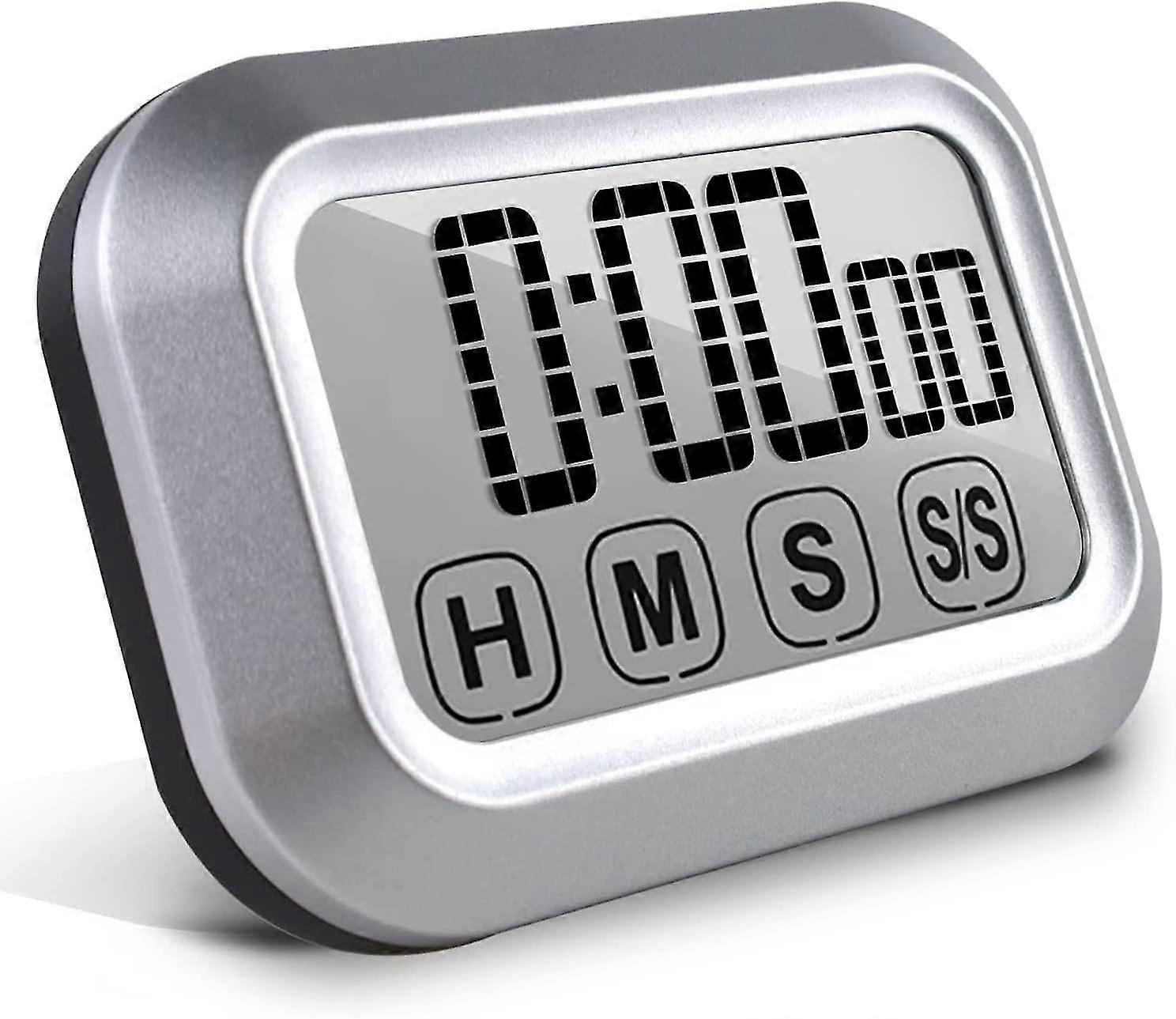 Digital Kitchen Timer Touch Screen Cooking, Magnetic Countdown Timer, High Volume