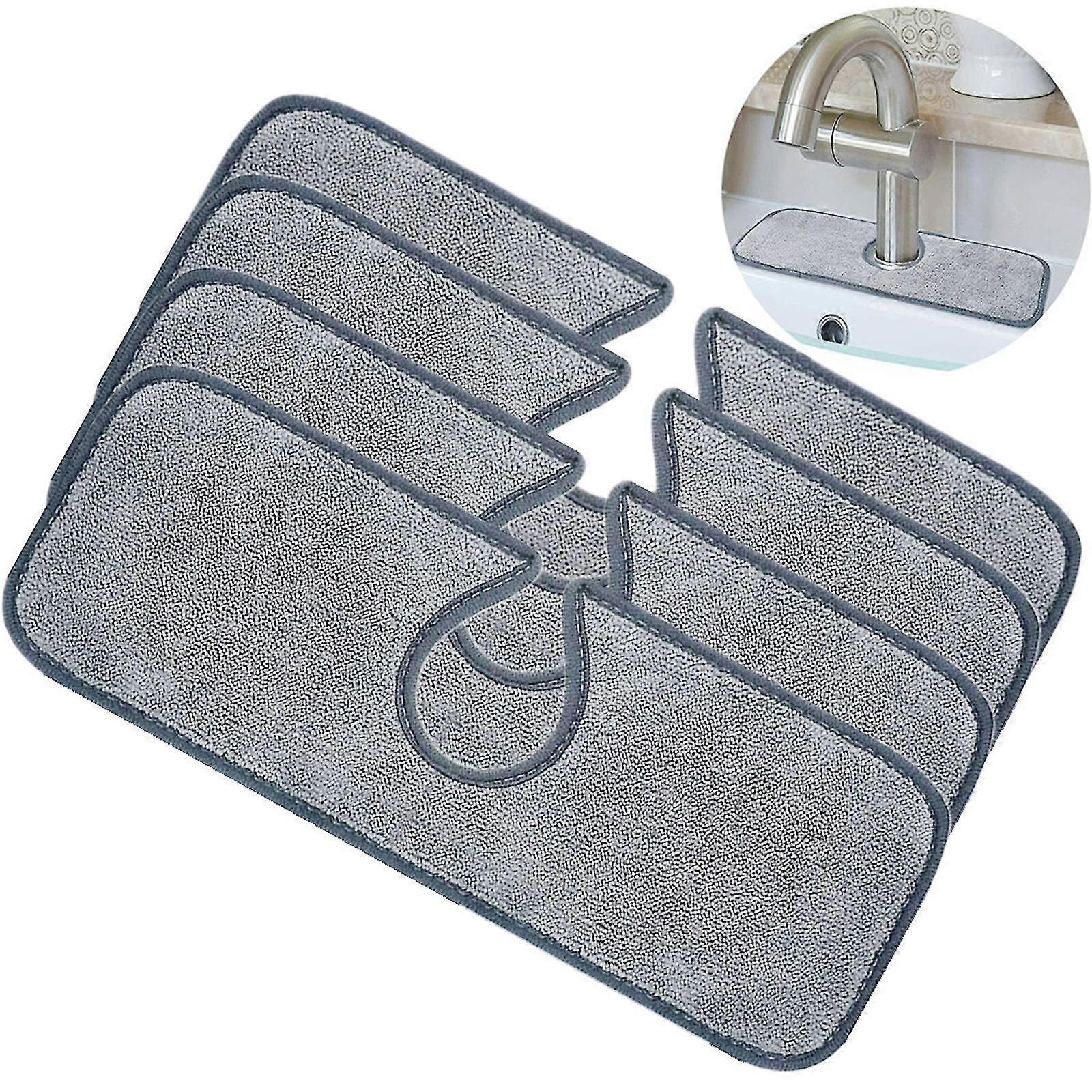 Kitchen Faucet Mat For Sink 4 Pack