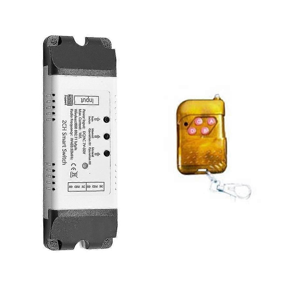 Tuya 5-32v Zigbee Switch Module 2 Channel (b)