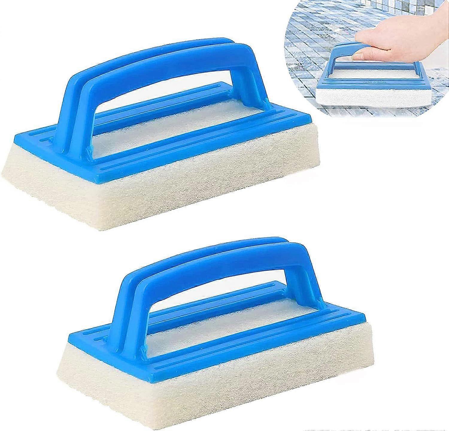 Ubiuo Waterline Cleaning Sponge Brush - Ergonomic and Lightweight - for Hot Tub and Pool - Green